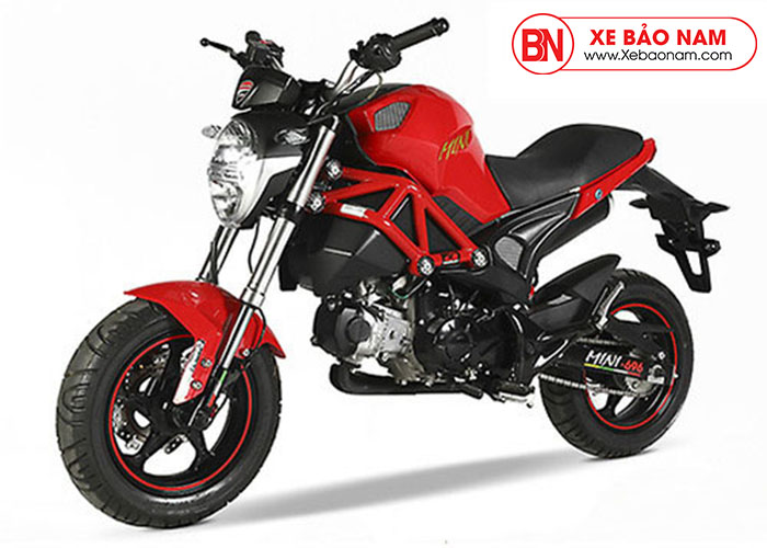 Xe Máy Ducati Scrambler 110cc màu đỏ