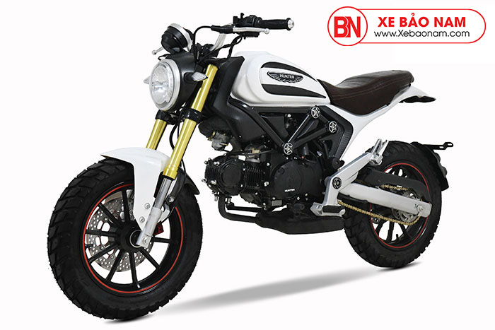 Xe Máy Ducati Scrambler 110cc màu trắng