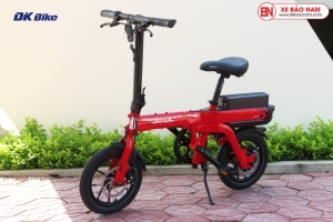 Xe Đạp Điện Gấp Dk Aima S3 Màu Đỏ