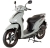 Xe Ga 50cc Kymco Candy Hermosa Xám Xi Măng