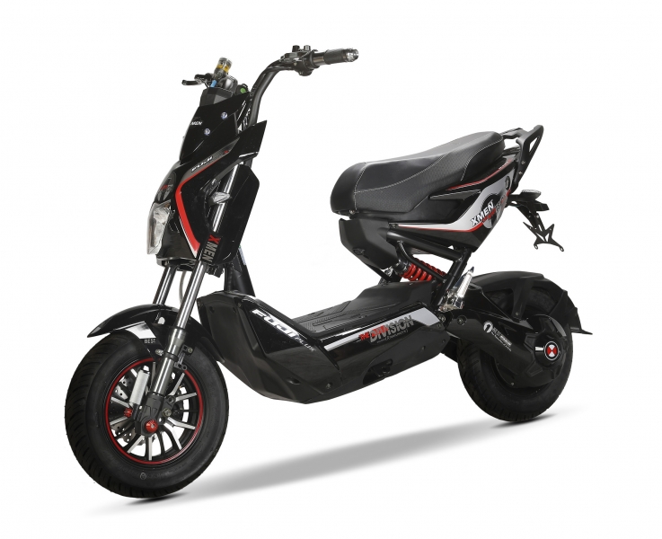 Xe Máy Điện Xmen Fuji Đen Nhám Đặc Biệt