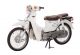 Xe máy Cub Korea 50cc (Đèn LED)
