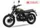 Xe Brixton Scrambler BX125X màu xanh quân đội