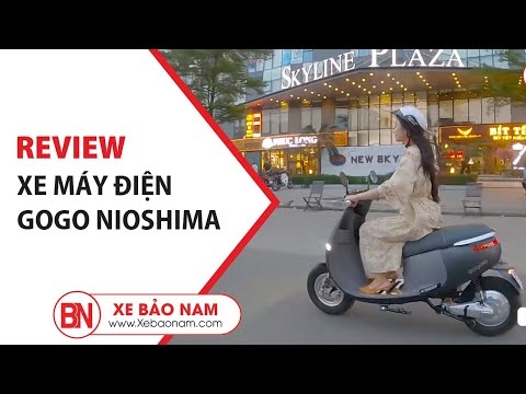 Review Xe Máy Điện Gogo Nioshima Phong Cách Mới Lạ ▶️ GIÁ 13.500.000 đ