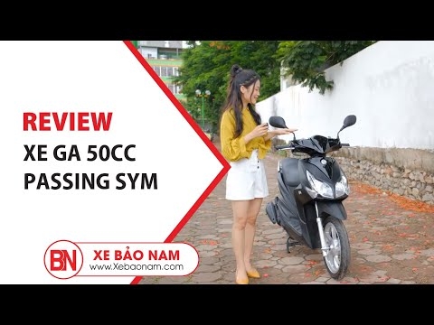 Xe Ga 50cc Passing SYM 2020 | Chính Hãng Sym | Giá 24.500.000đ | Không Cần Bằng Lái