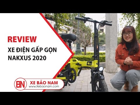 Xe điện gấp gọn để cốp ô tô 2020 NAKXUS giá bán 10 triệu 