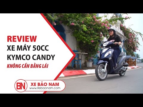 XE MÁY KYMCO CANDY 50cc Học Sinh ► Giá: 24.500.000đ