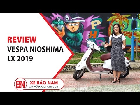 Vespa Nioshima LX 2019 ► Xe điện thiết kế nhỏ gọn đẹp nhất 2019 giá hơn 10 triệu